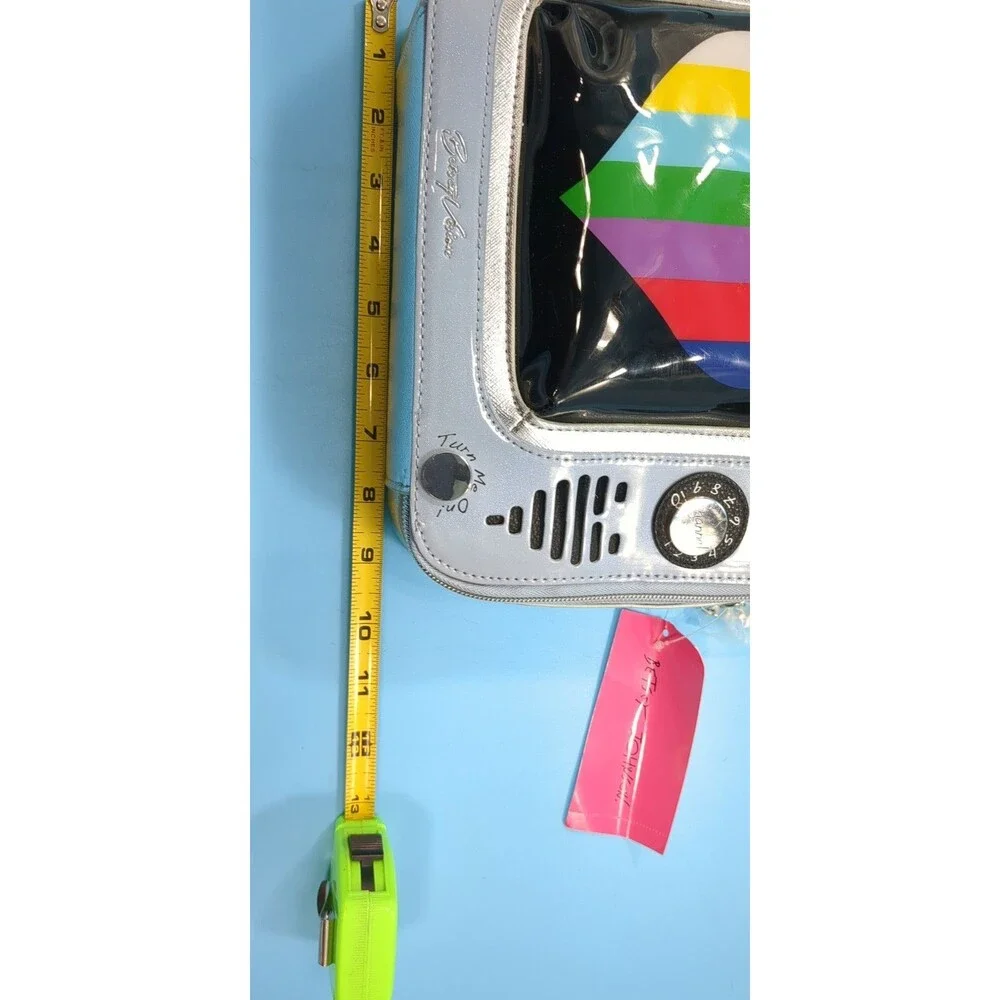 Betsey Johnson Television Crossbody TV Betsey Vision Retro Bag Purse NWT